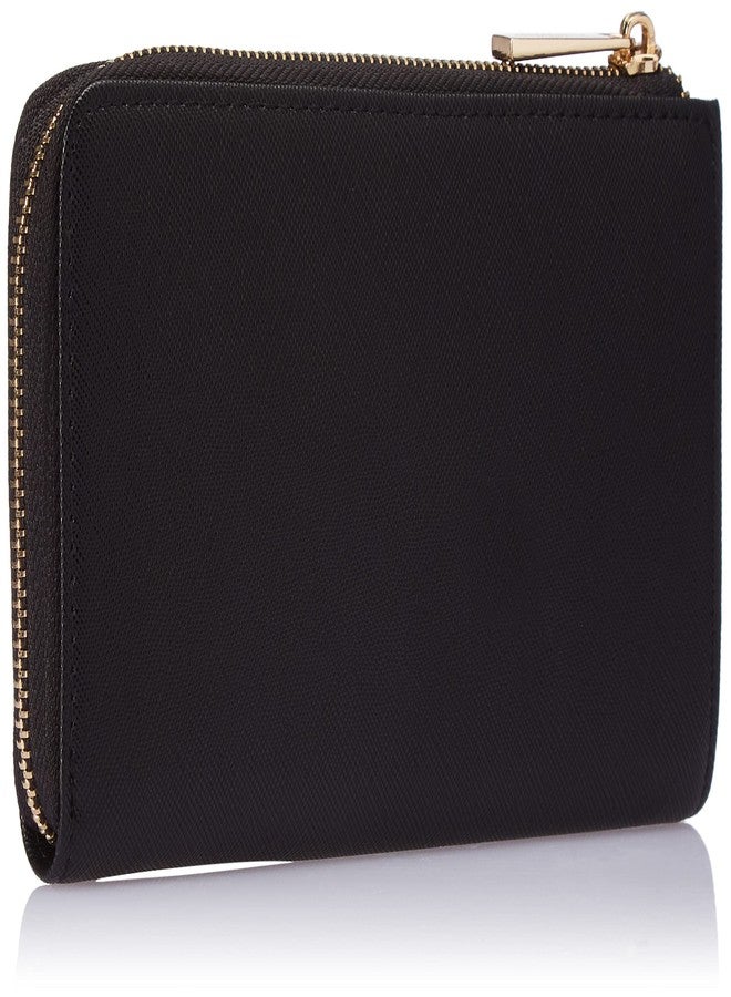 أكسيسورايز محفظة كبيرة من الجلد الصناعي الأسود بنقشة جلد الزواحف من أكسسورايز لندن للنساء - Image 5